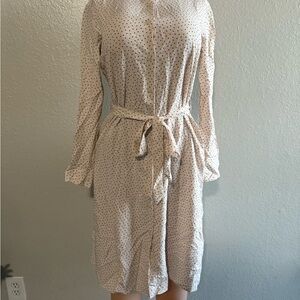 Polka Dot Cream Dress